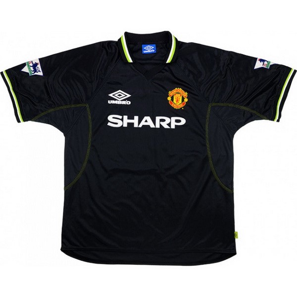 Maillot Manchester United Third Retro 1998 1999 Noir